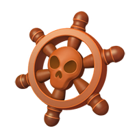 Pirate Ship Wheel