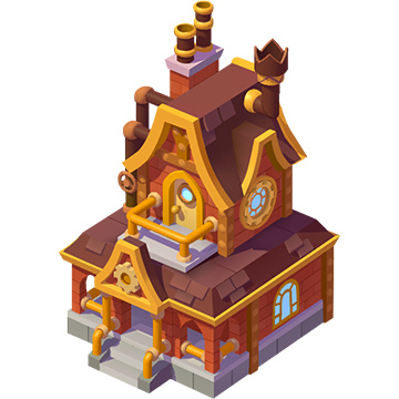 Steampunk Living House