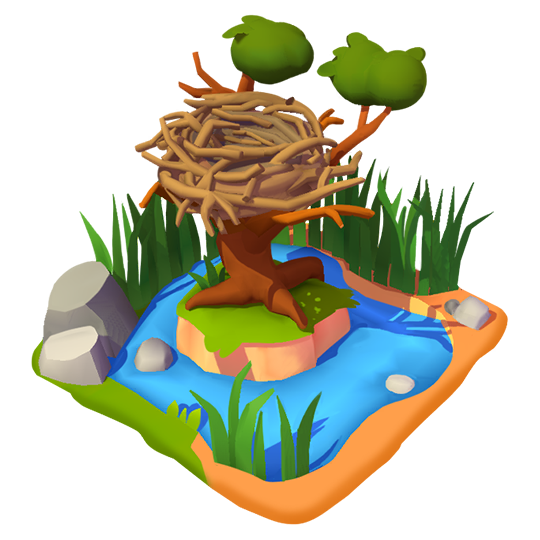 Exotic Spoonbill Roost