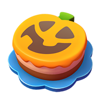 Jack-o'-lantern Cake