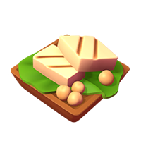 Chickpea Cheese Bake