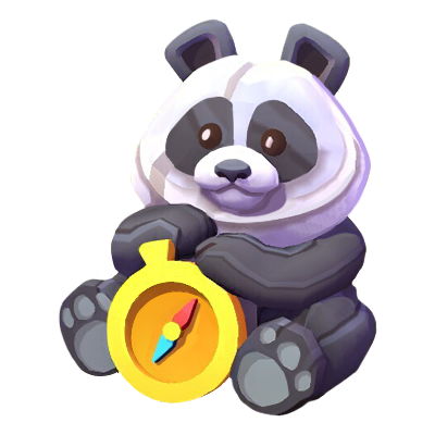 Busy Panda Trophy