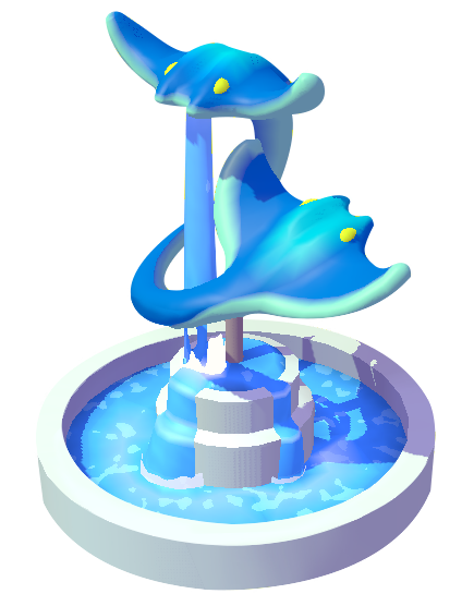 Stingray Fountain