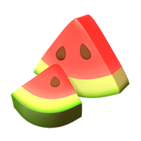 Sliced Watermelon