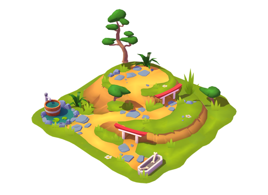 Asian Woodland Animal Home