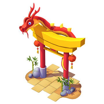 Dragon Archway Decoration