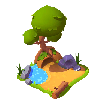 Exotic Komodo Dragon Nest