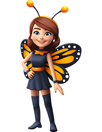 1x Marie Butterfly Skin