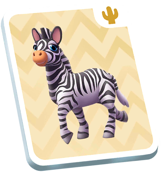 Imperial Zebra Card