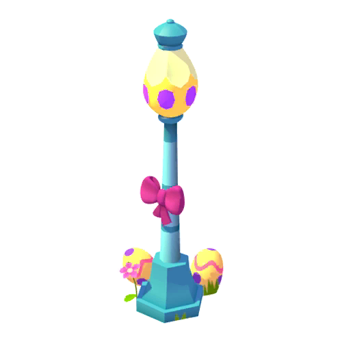 Easter Lamp Post Skin