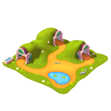 Ivy Isle Woodland Animal Home