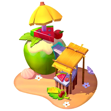 Beach Fruit Factory Skin