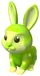 Green Little Bunny