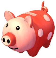 Red Piggy Bank