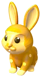 Yellow Little Bunny