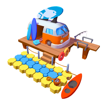 Summer Camp Fishing House