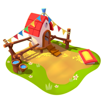 Summer Camp Egg Bird Home