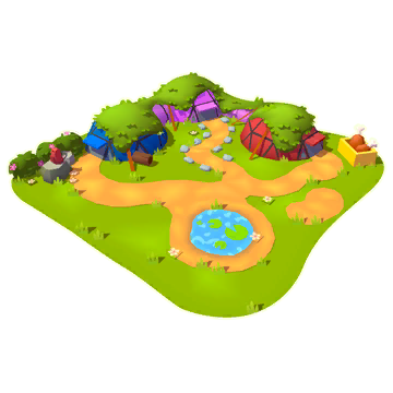 Summer Camp Woodland Animal Home