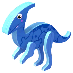 Blue Dino Piper