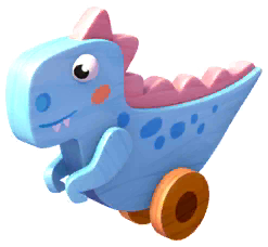 Blue Tiny Rex