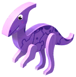 Purple Dino Piper