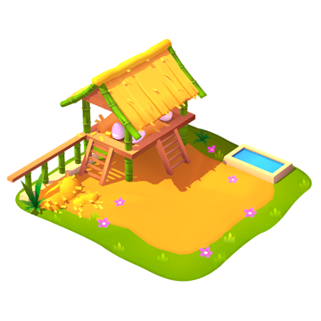 Bamboo Borough Egg Bird Home