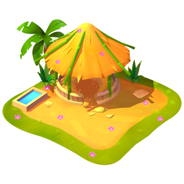 Bamboo Borough Goat Home