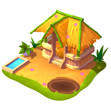 Bamboo Borough Pig Home