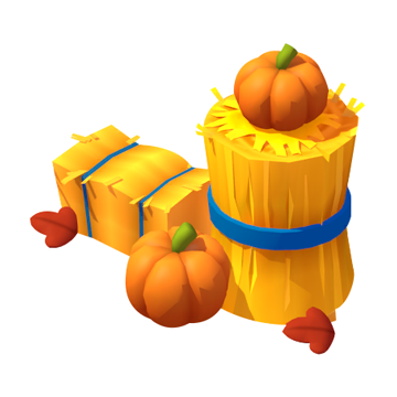 Pumpkin Haybale Skin