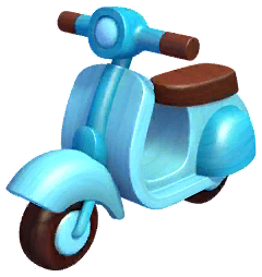 Blue Toy Bike