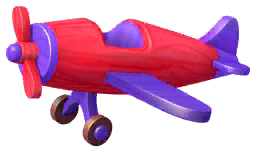 Red Little Plane