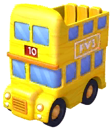 Yellow Happy Bus