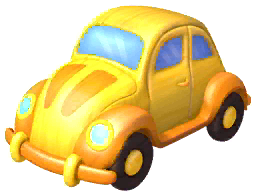 Yellow Mini Car