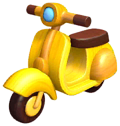 Yellow Toy Bike