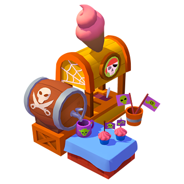 Pirate Dessert Stand Skin