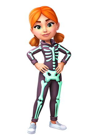 Ginny Skeleton Skin