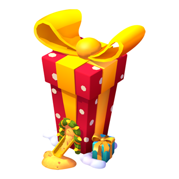 North Pole Village Silo