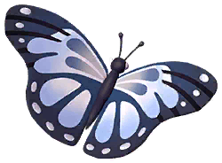 White Diadem Butterfly