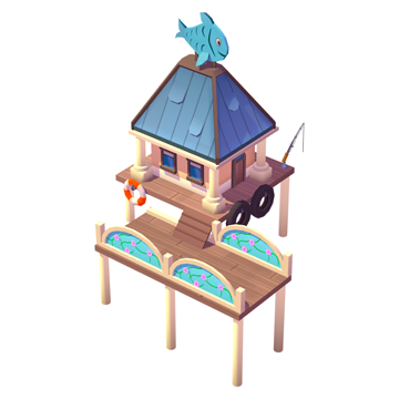 Petal Promise Fishing House