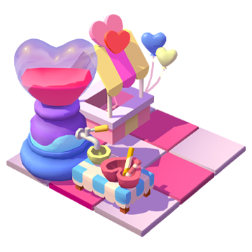 Heart Dessert Stand Skin