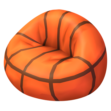 Basketball Bean Bag