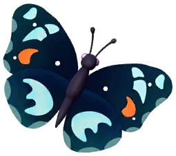 Common Eggfly Butterfly