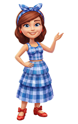 1x Marie Gingham Skin