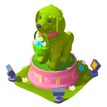 Pup Topiary