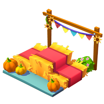 Haybale Podium