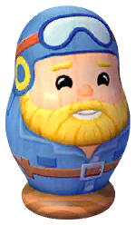 Pilot Pauly Wobble Toy