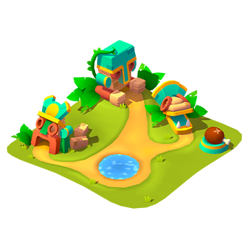 Mystic Monument Woodland Animal Home