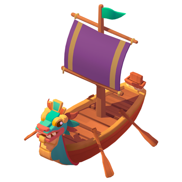 Ancient Dragon Boat