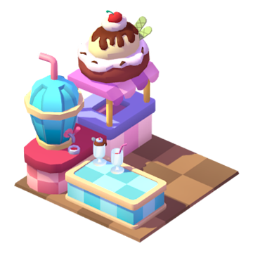Retro Dessert Stand