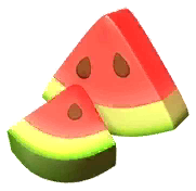 Sliced Watermelon